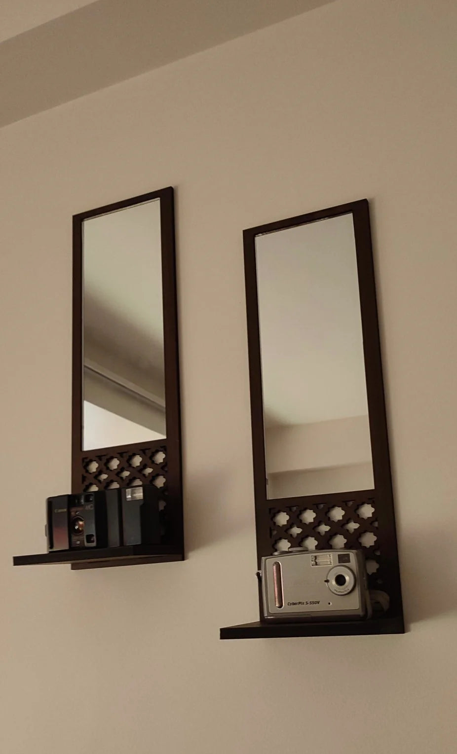 Morrocon Wall Art Décor Long Wooden with Acrylic Designer