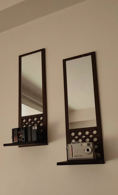 Morrocon Wall Art Décor Long Wooden with Acrylic Designer