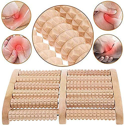 Wooden foot massager Roller