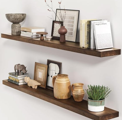 Wood Floating Shelves